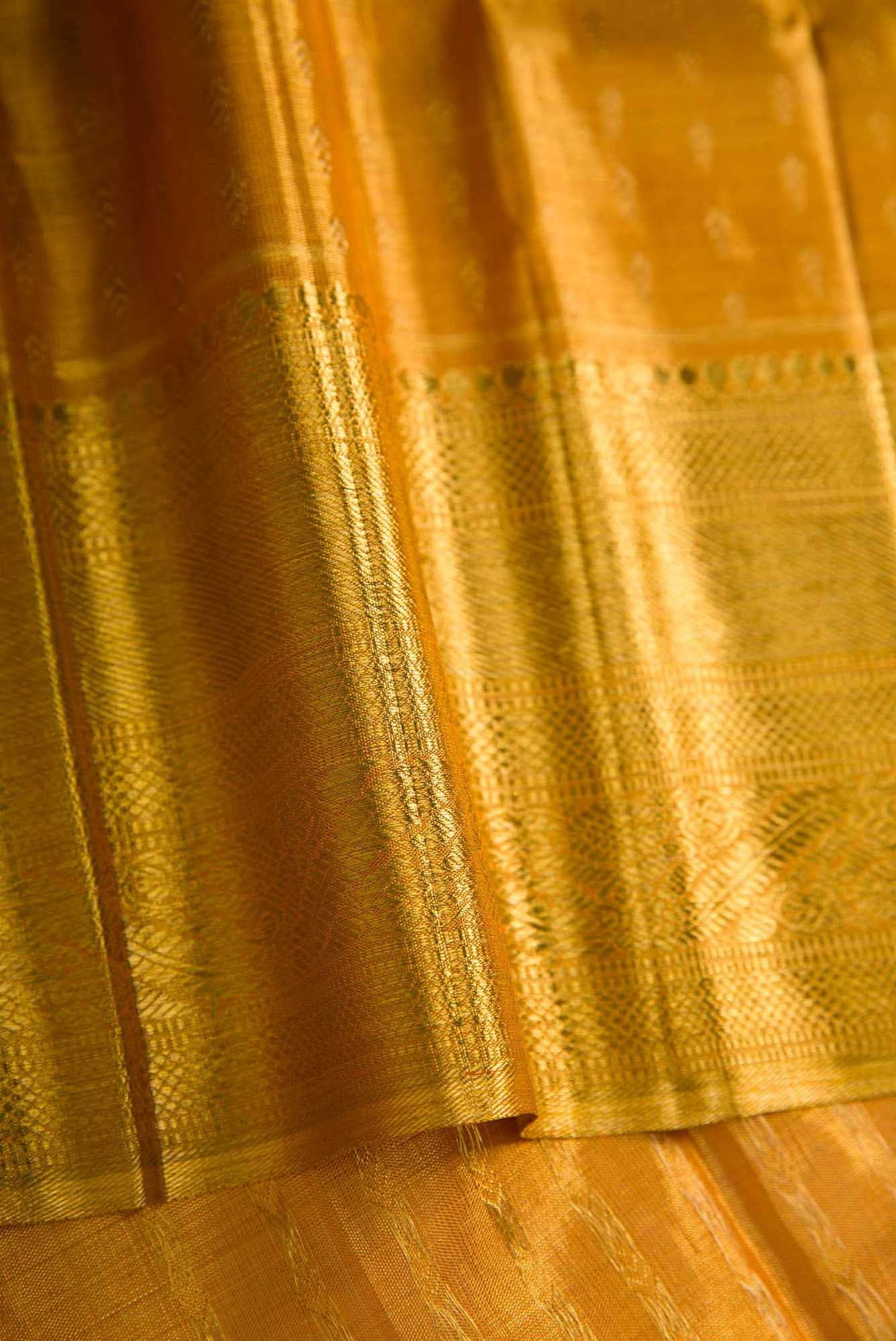 Green Kanchipuram Tissue Silk Saree