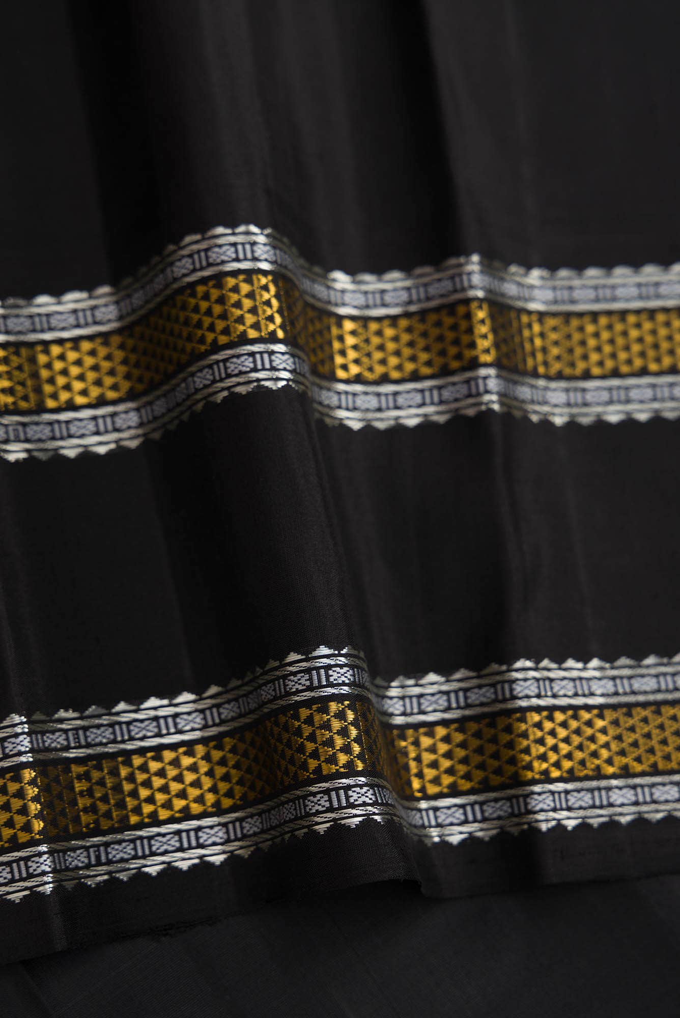 Pure Silk Pure Zari Yellow Dual Tone Kanchipuram Saree
