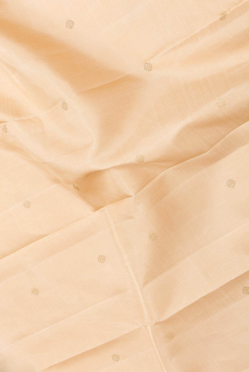 Pure Silk Pure Zari Sandal Dual Tone Kanchipuram Saree