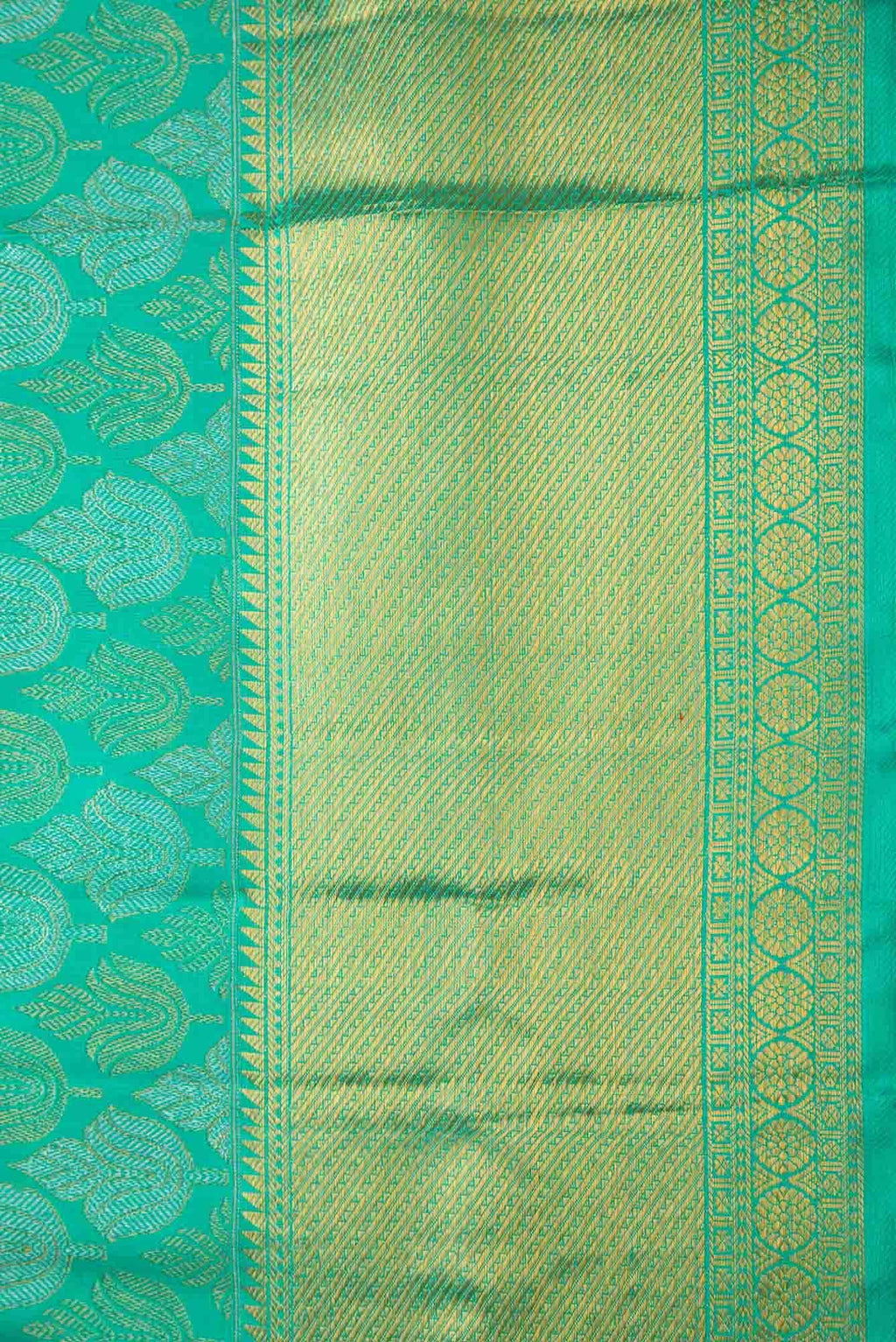 Blue Kanchipuram Silk Saree