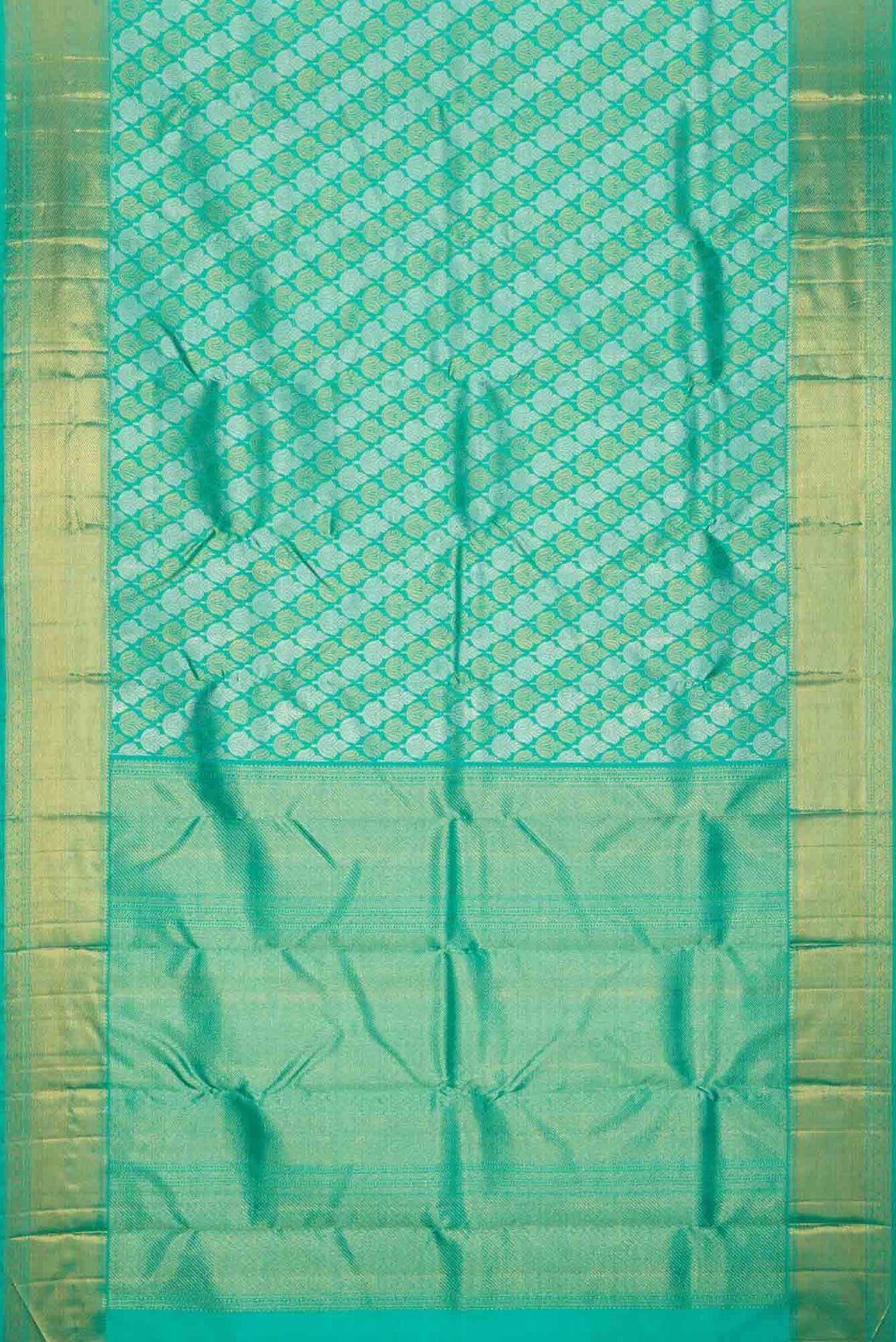 Blue Kanchipuram Silk Saree