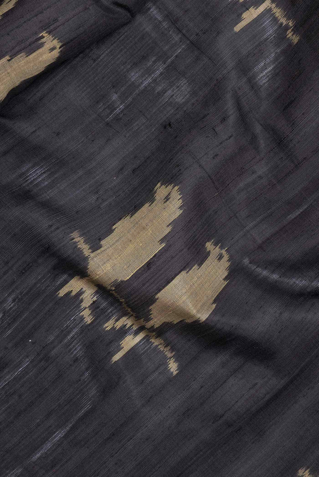 Black Dual Tone Rajkot Patola Silk Saree