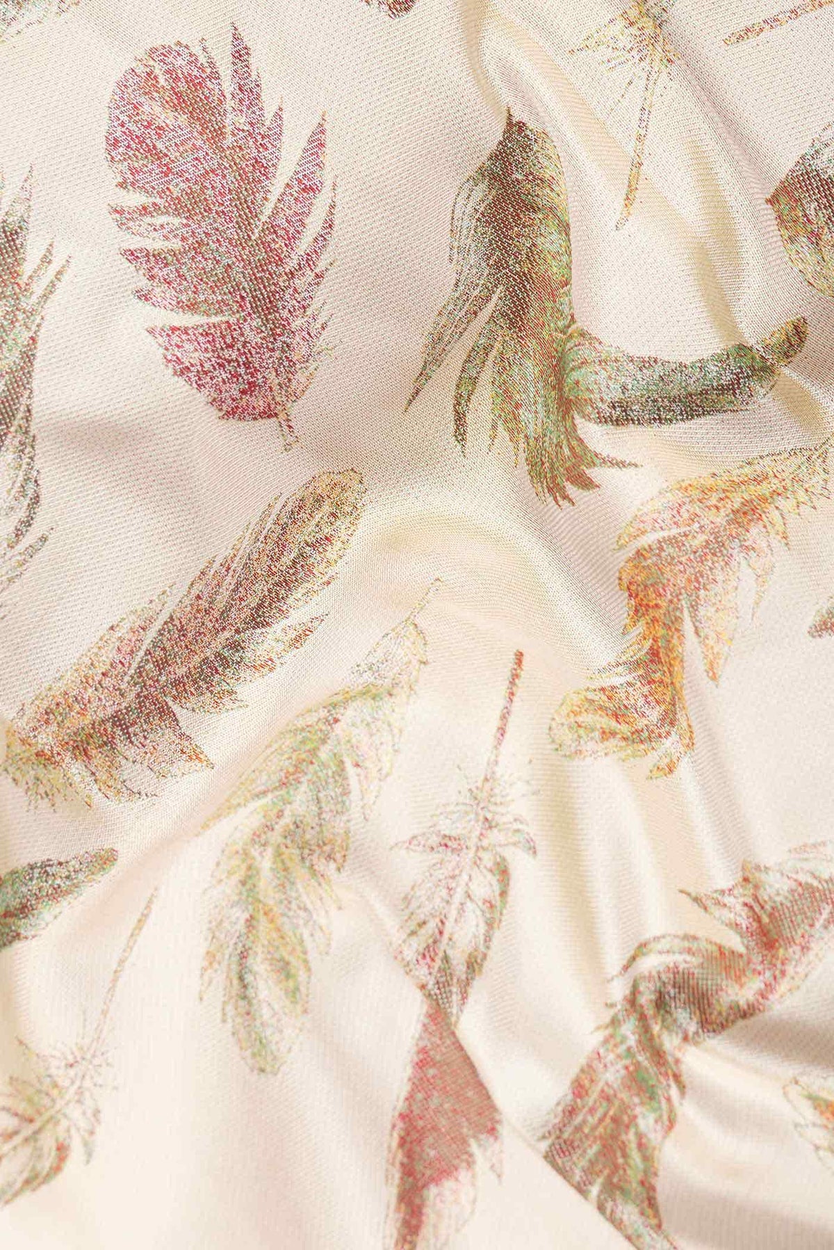 Beige Kanjivaram Silk Saree