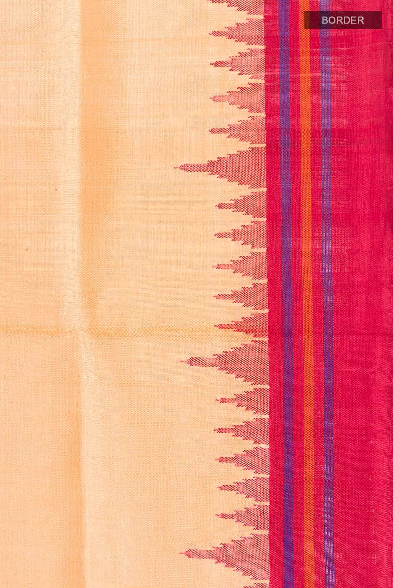 Gold Orissa Silk Saree
