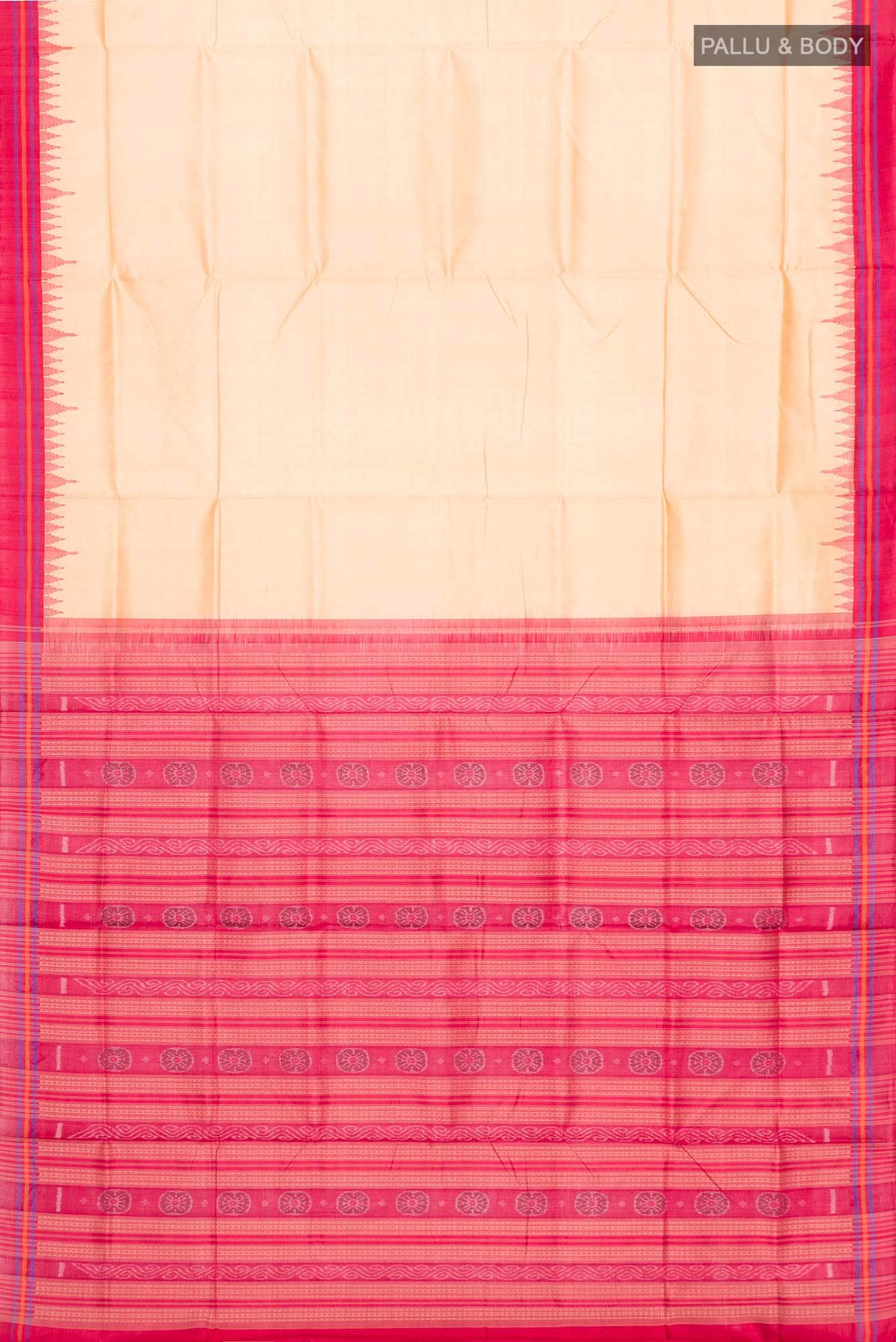 Gold Orissa Silk Saree