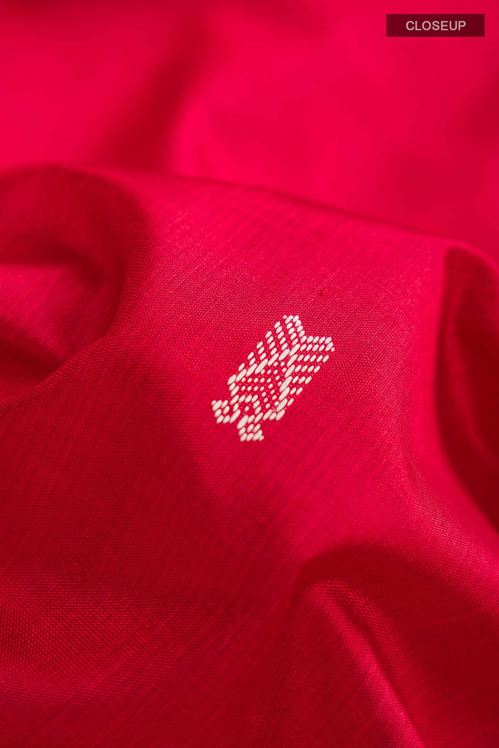 Red Orissa Silk Saree