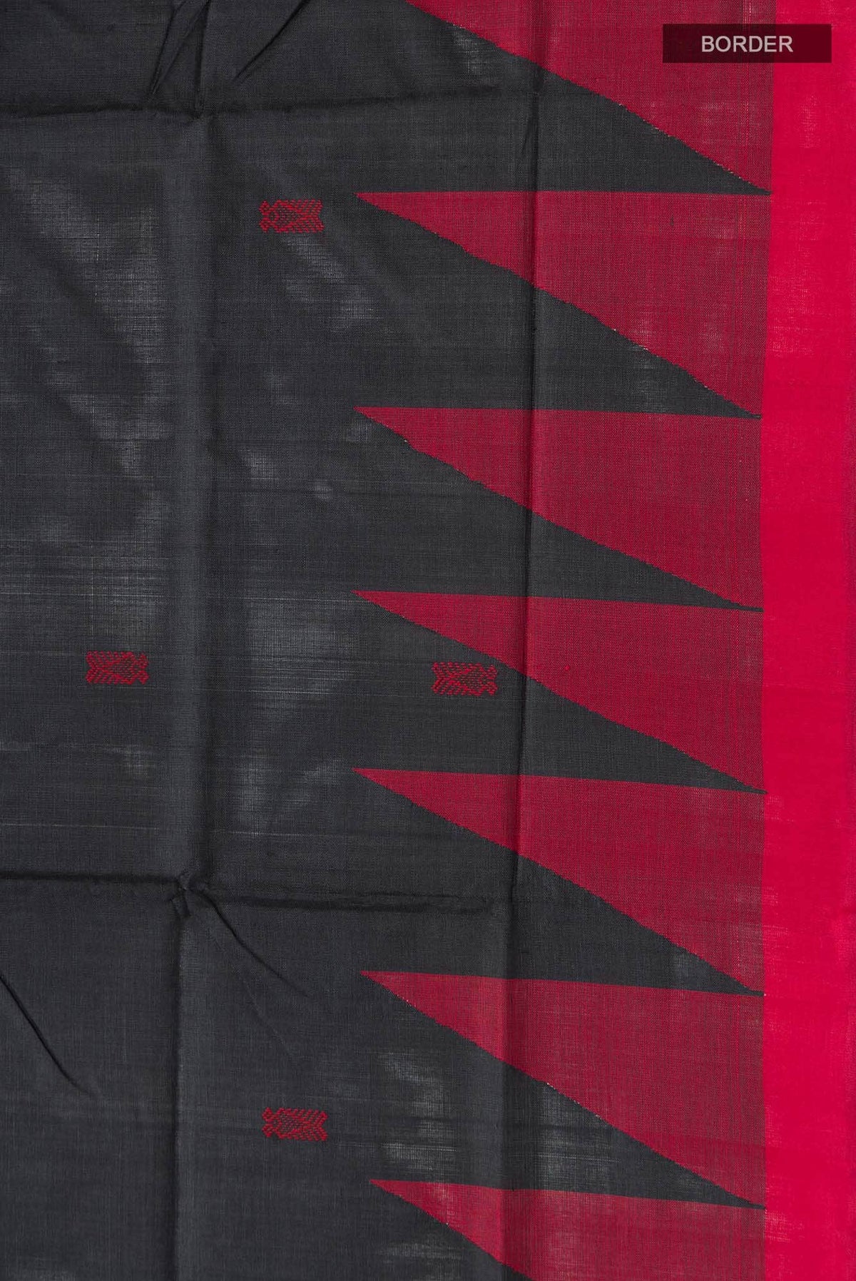 Black Orissa Silk Saree