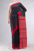 Black Orissa Silk Saree