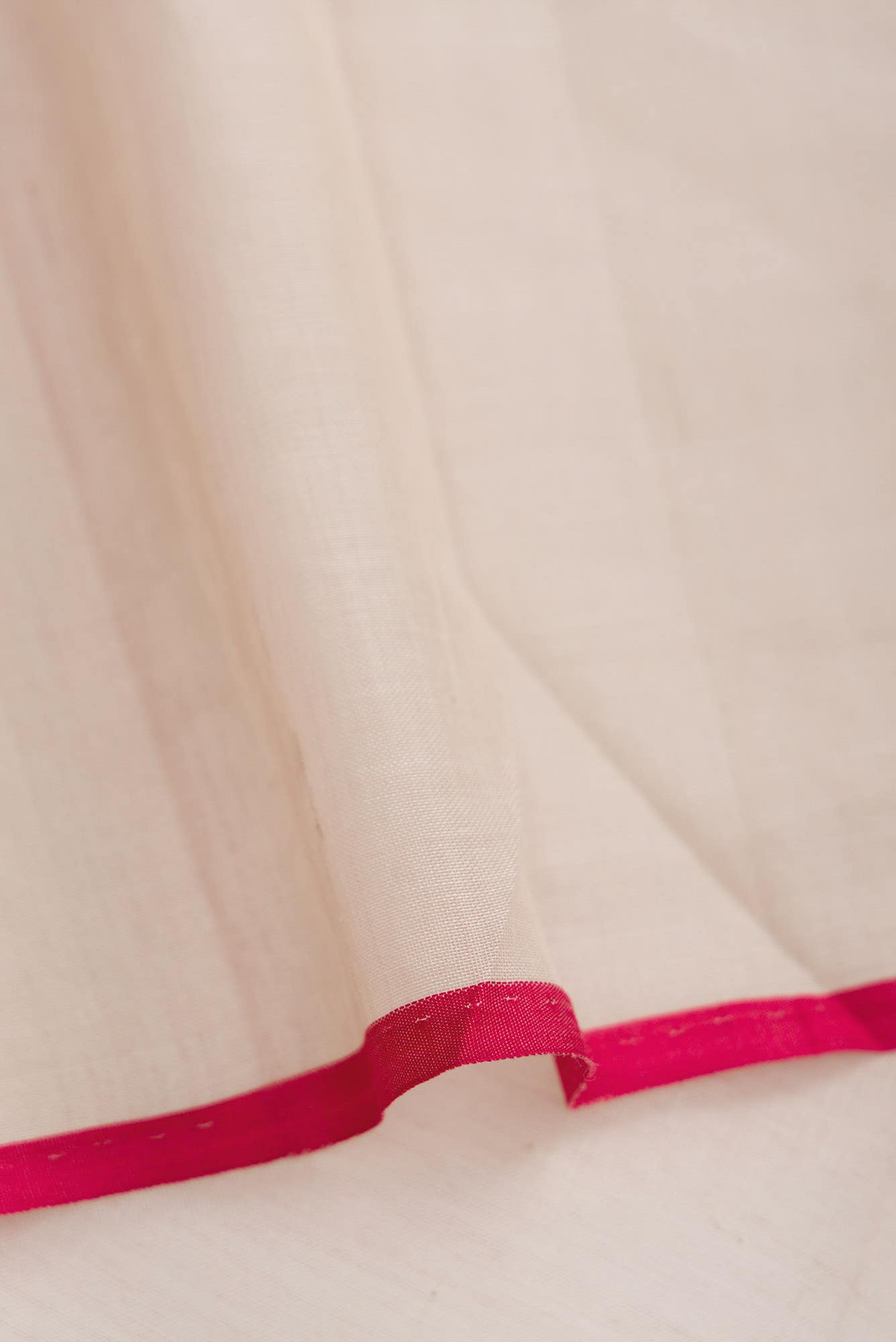 Pure Silk Pure Zari Rose pink Dual Tone Banarasi Cotton Saree