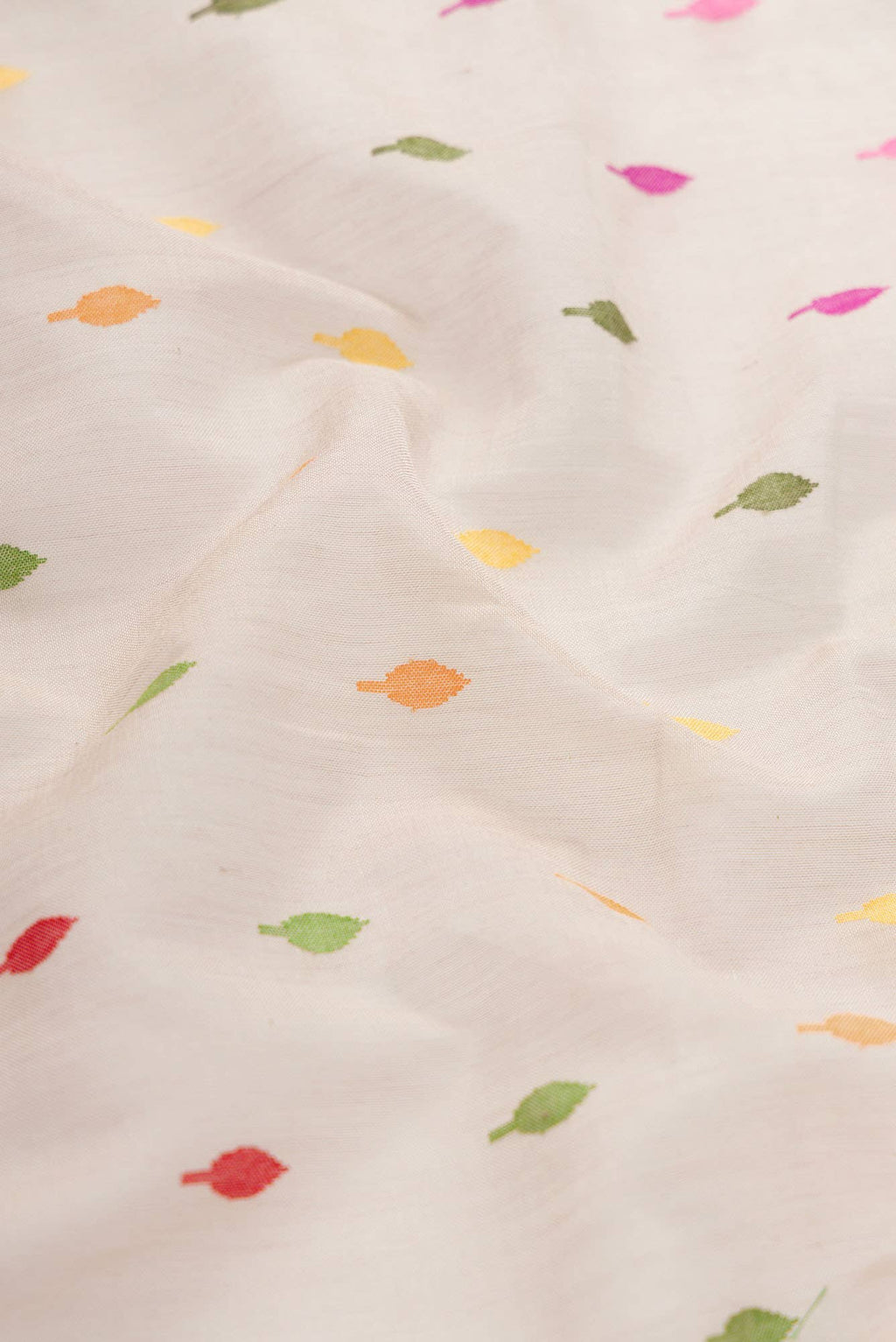 Pure Silk Pure Zari Rose pink Dual Tone Banarasi Cotton Saree