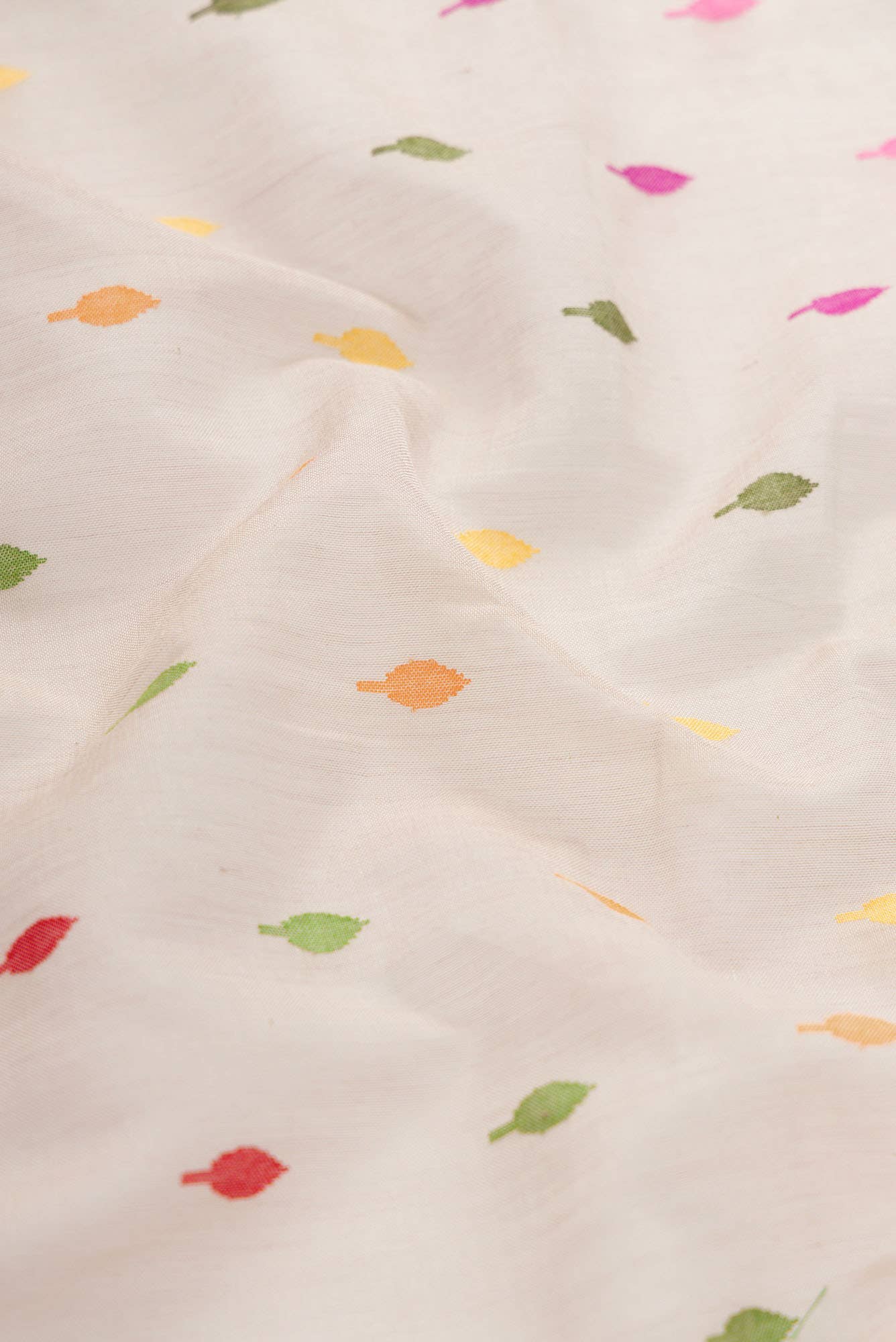 Pure Silk Pure Zari Rose pink Dual Tone Banarasi Cotton Saree