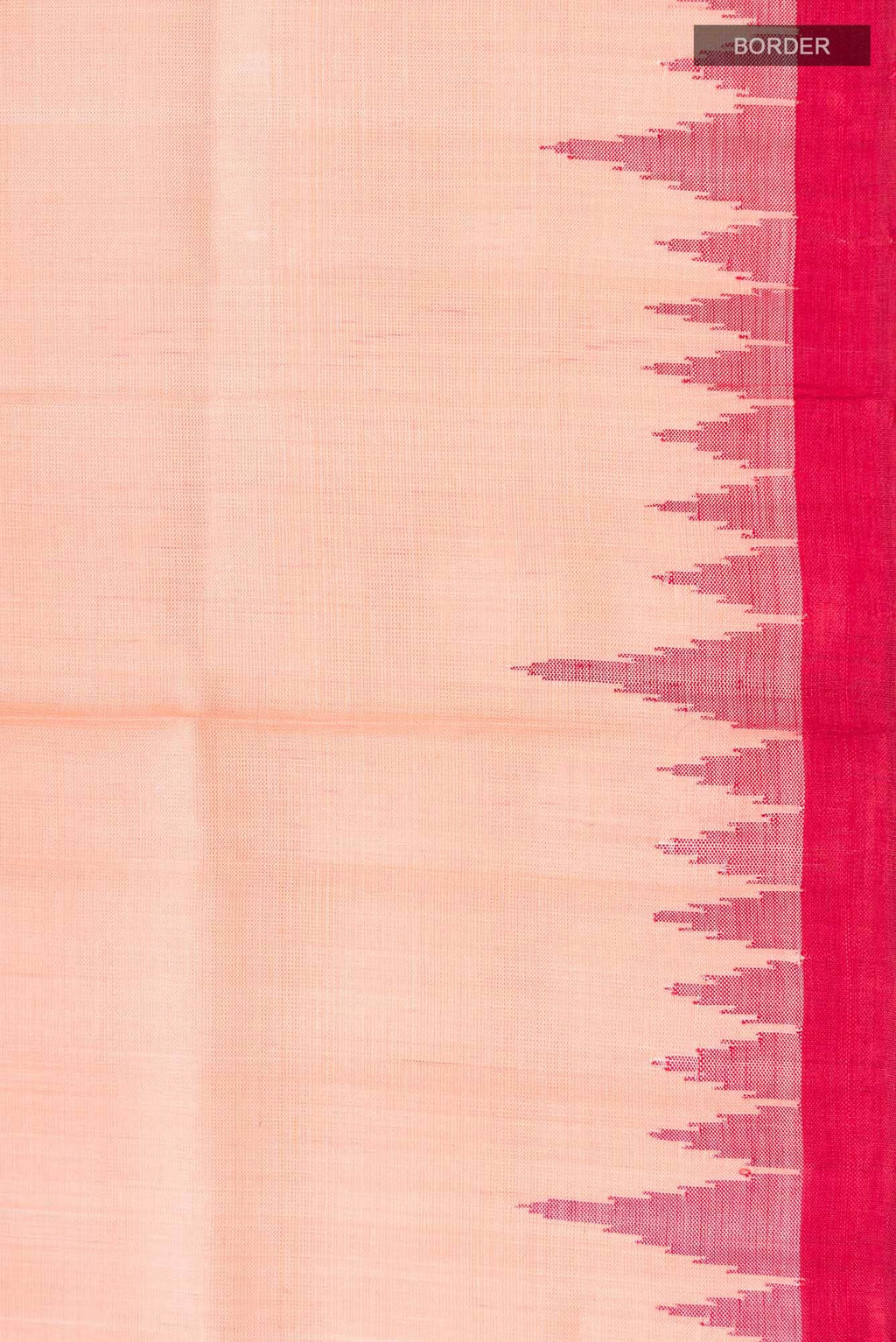 Beige Orissa Silk Saree