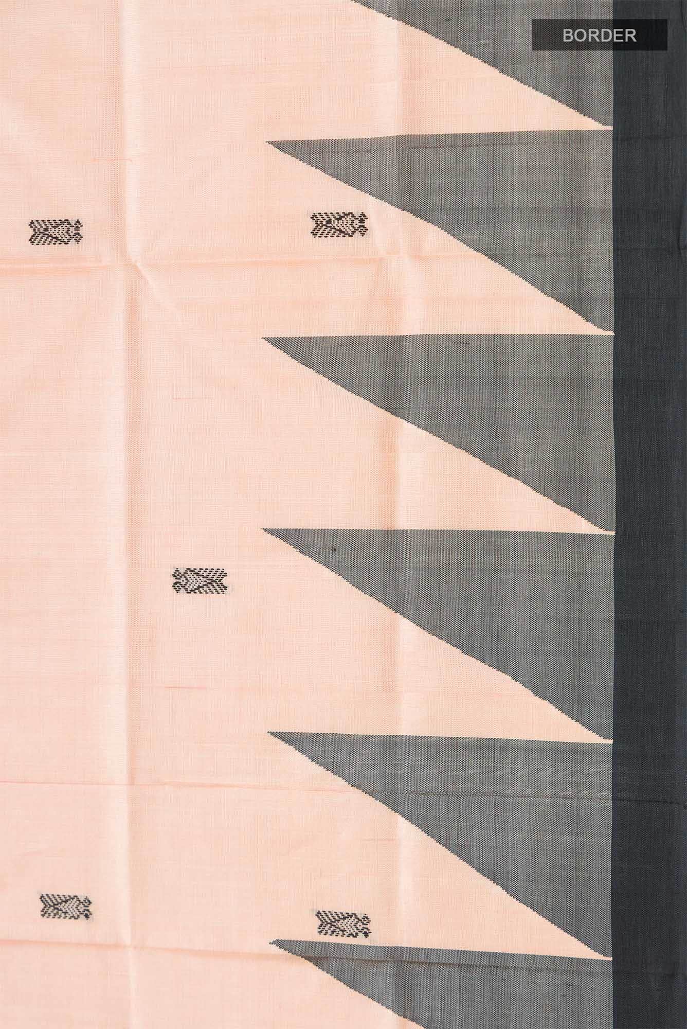 Beige Orissa Silk Saree