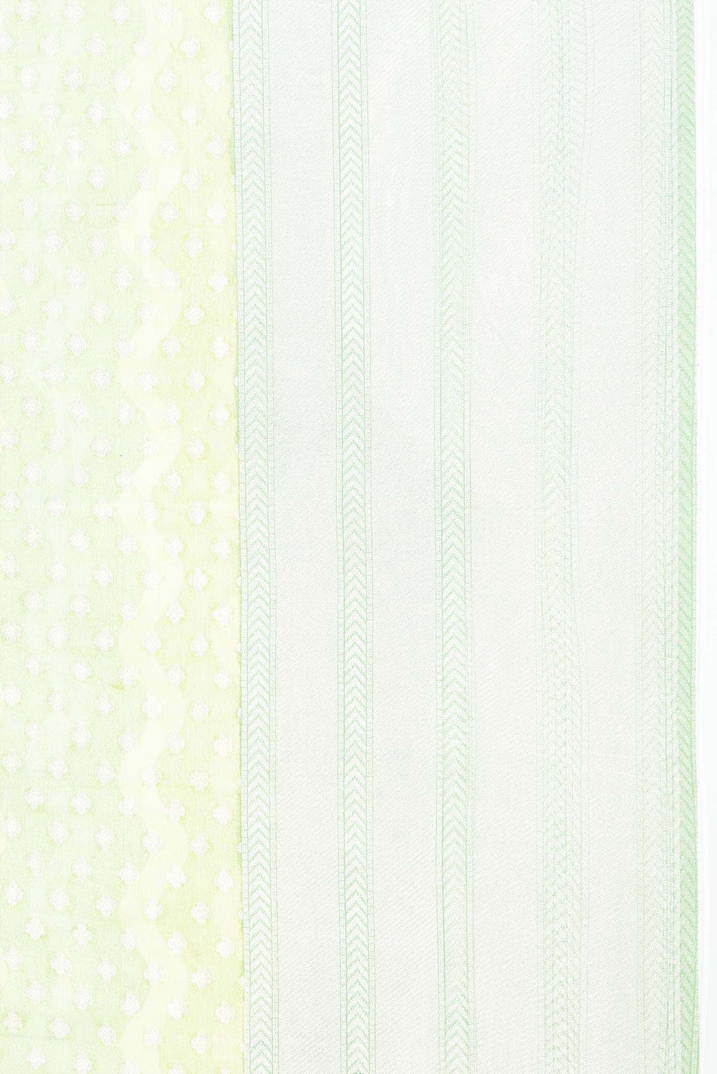 Green Dual Tone Banarasi Georgette Saree