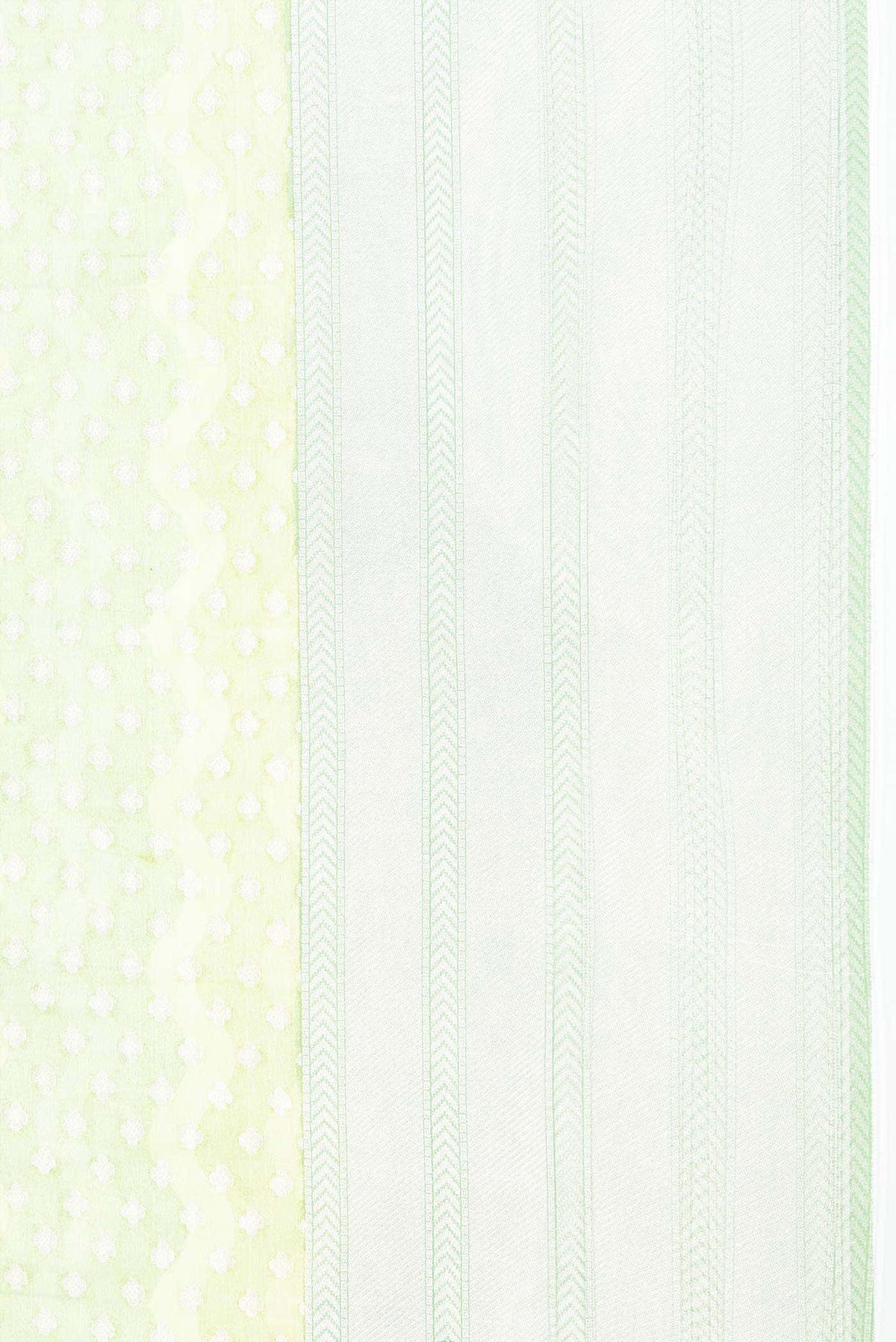 Green Dual Tone Banarasi Georgette Saree