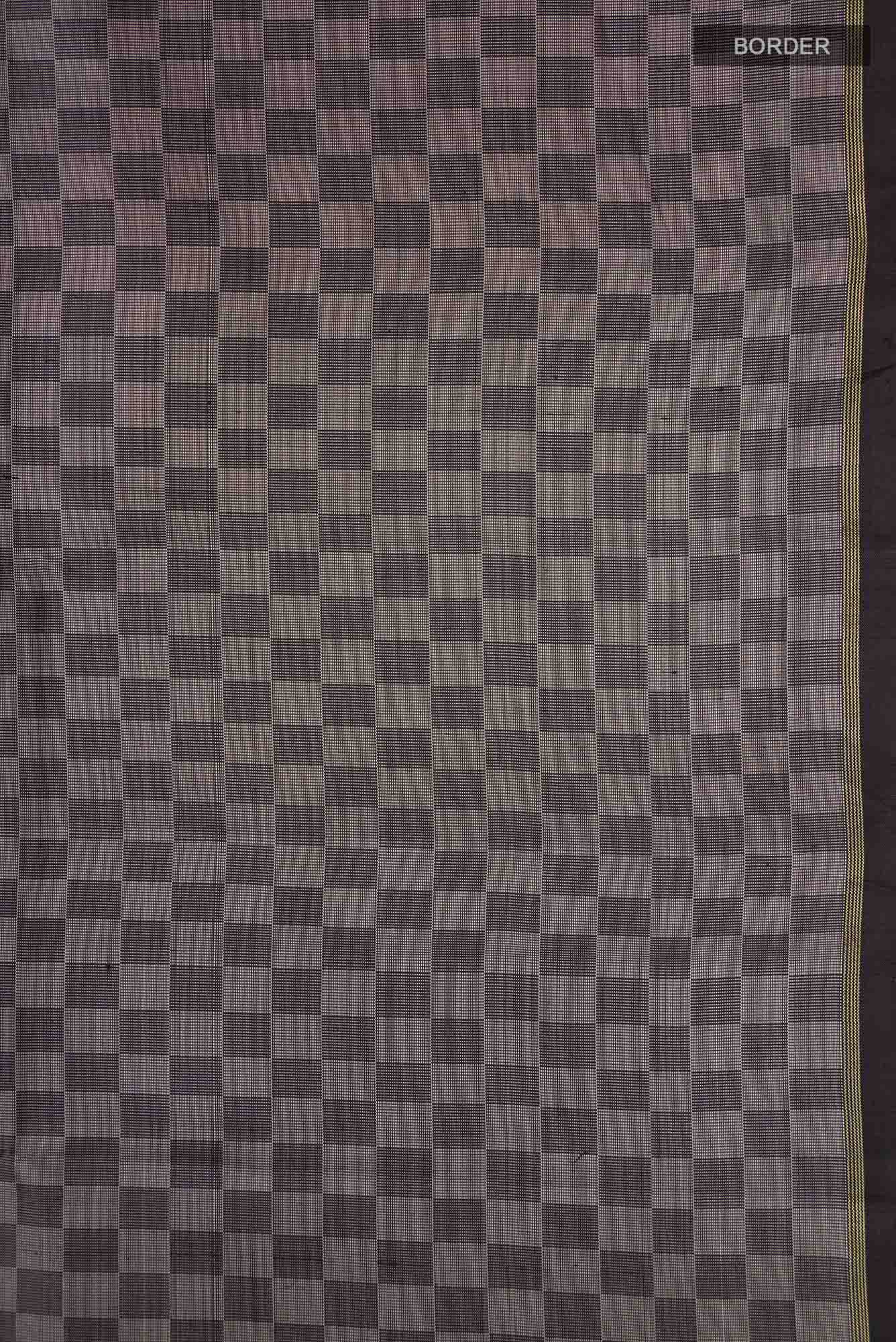 Black Kanchipuram Silk Saree