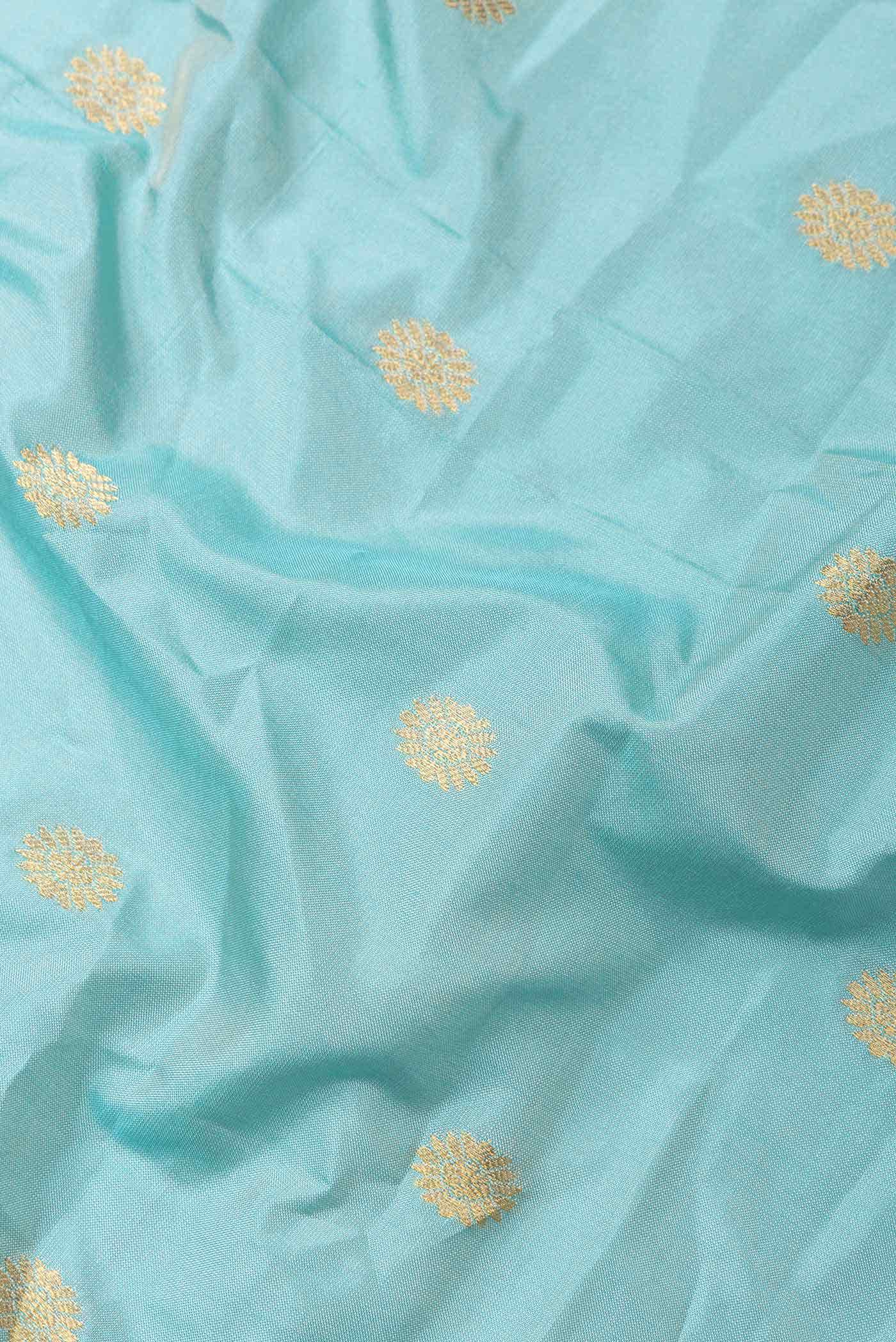 Light Blue Paithani Silk Saree
