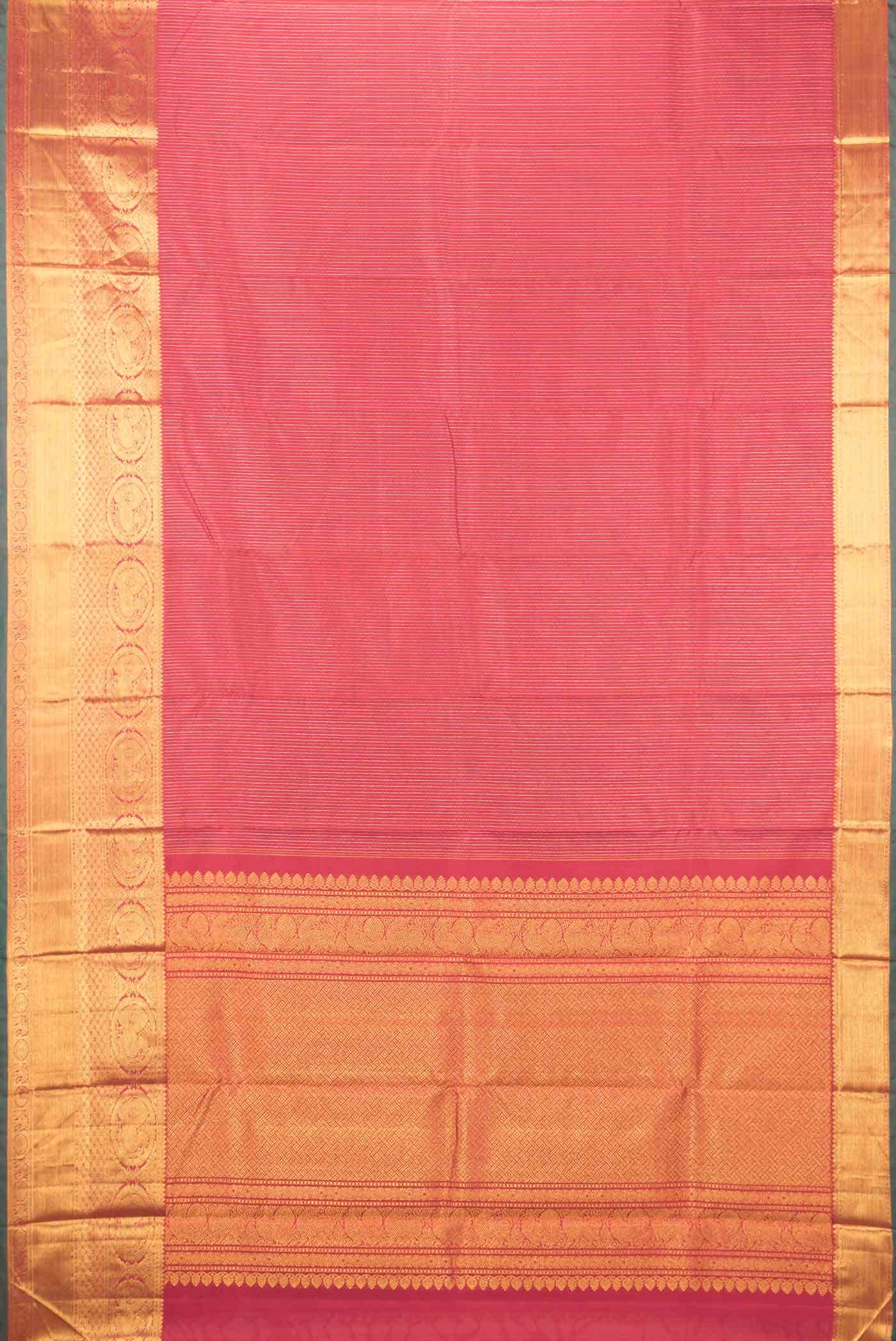 Pure Silk Pure Zari Maroon Kanchipuram Saree