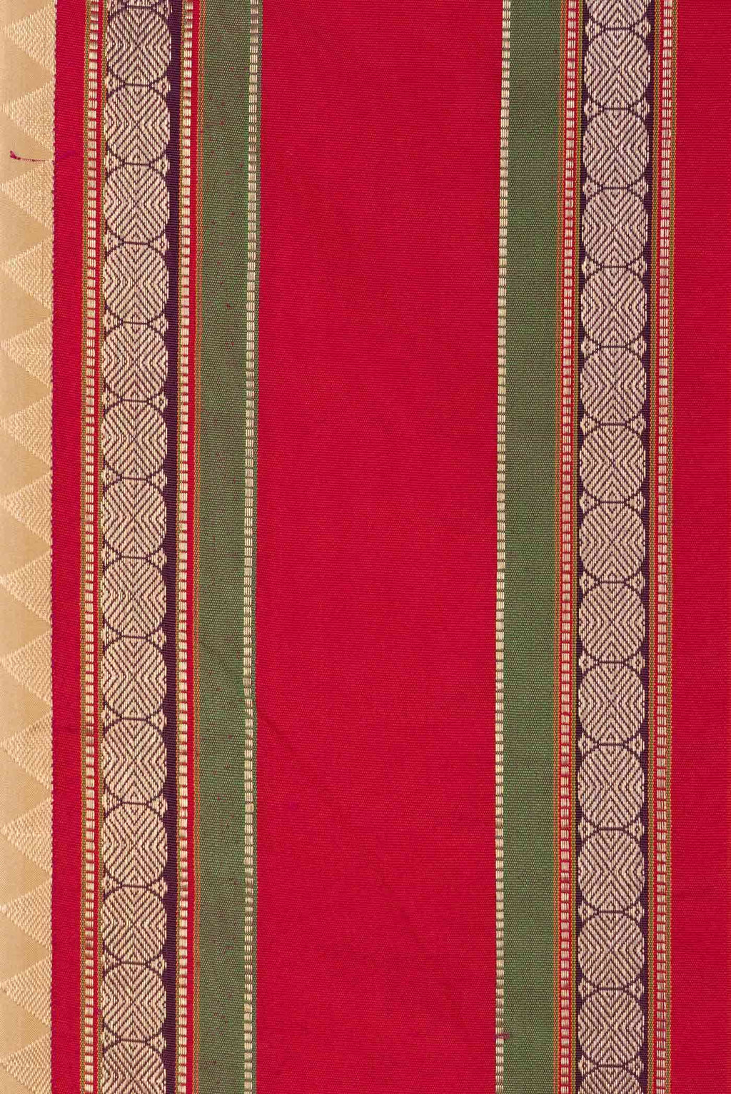 Dark Beige Kanchipuram Silk Saree