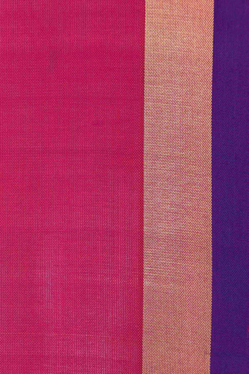 Dark Pink Dual Tone Uppada Silk Saree
