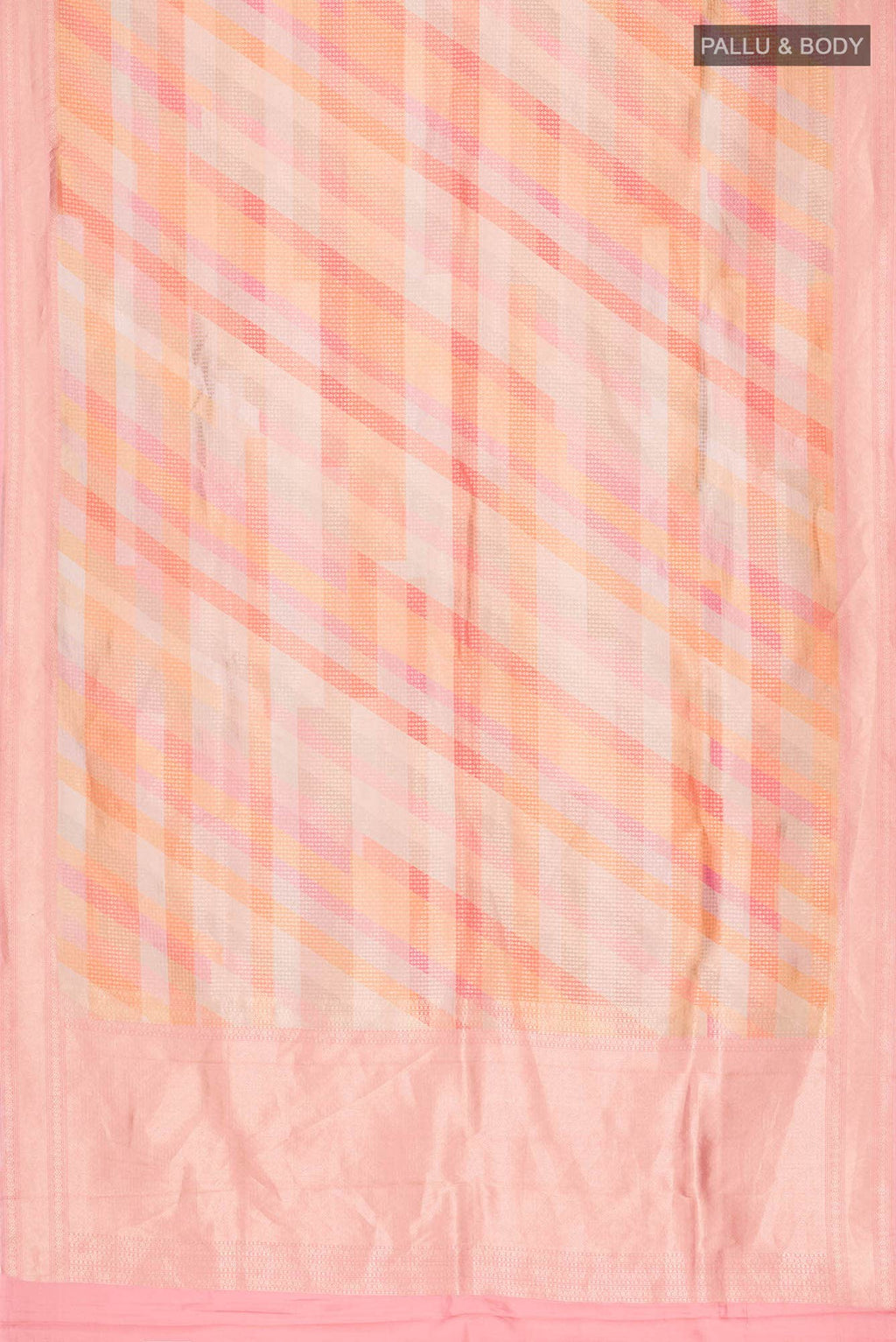 Multi Printed Silk Saree