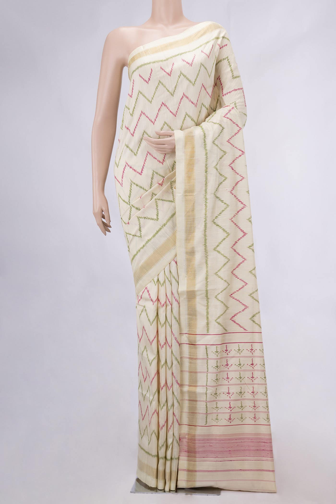 Sandal Rajkot Patola Silk Saree