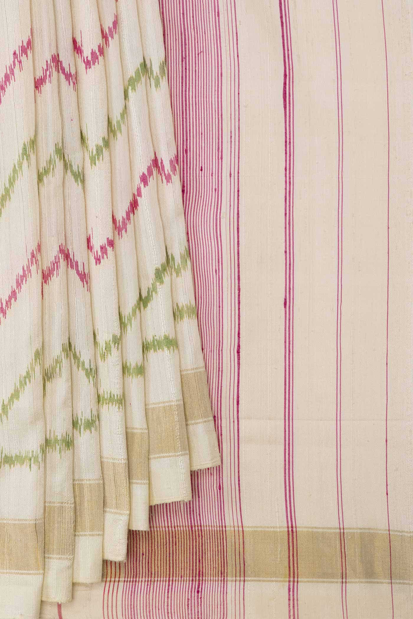 Sandal Rajkot Patola Silk Saree