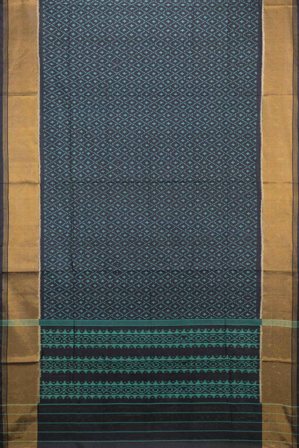 Black Rajkot Patola Silk Saree