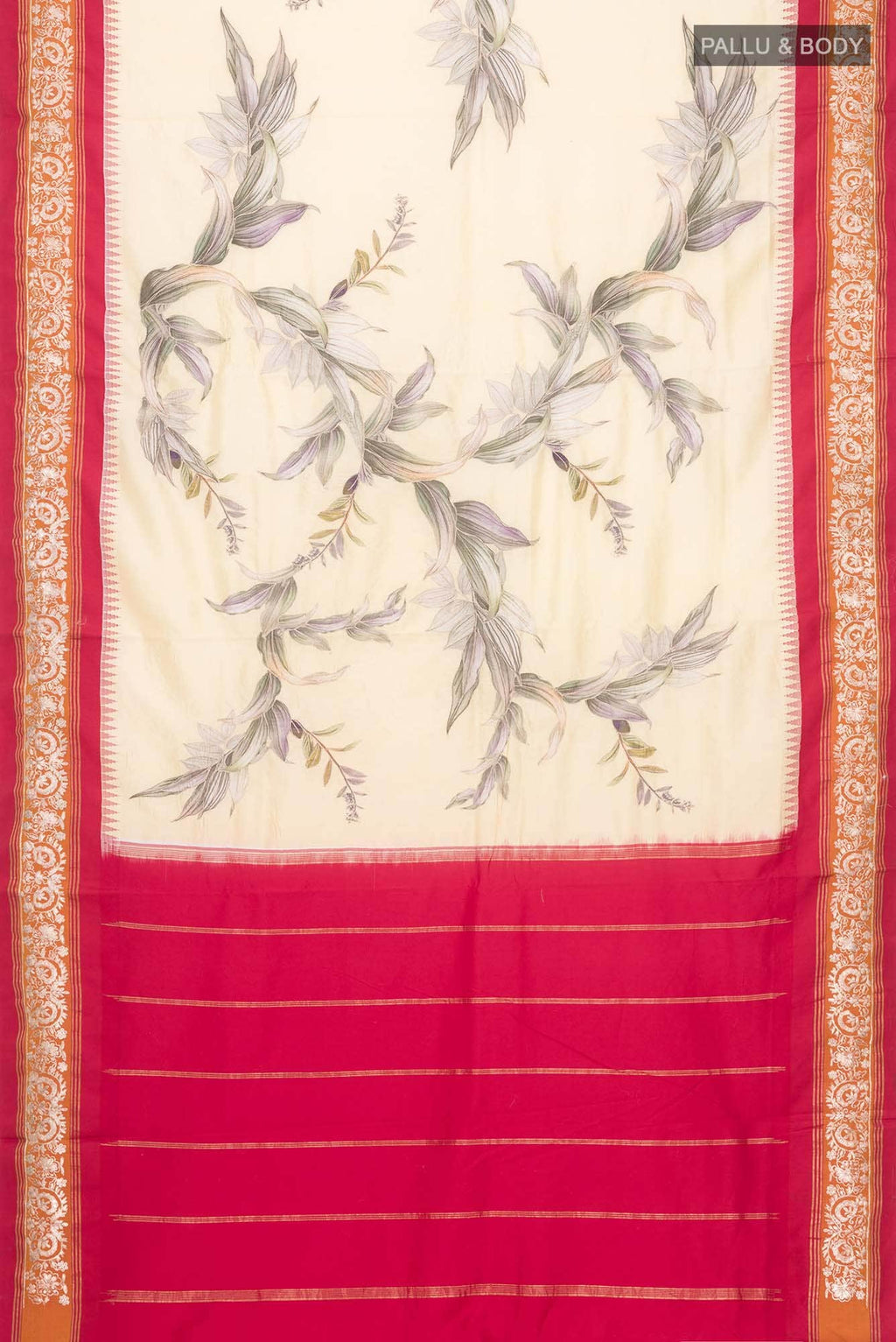Yellow Bangalore Silk Saree