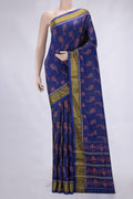 Royal Blue Dual Tone Rajkot Patola Silk Saree