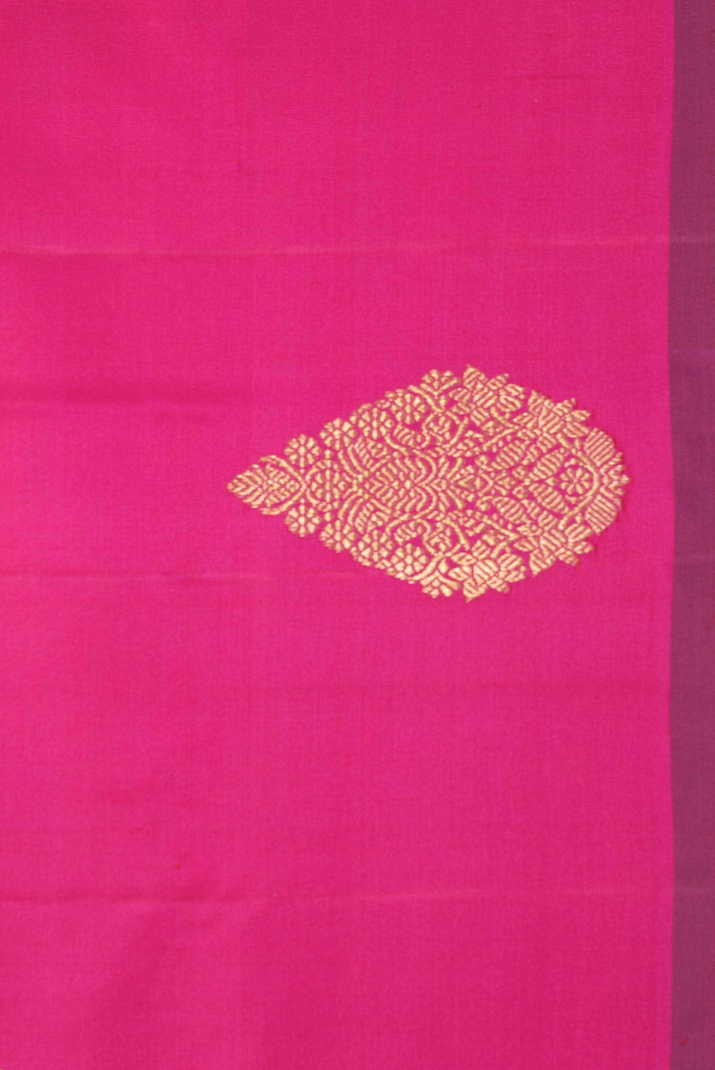 Pure Silk Pure Zari Pink Dual Tone Kanchipuram Saree