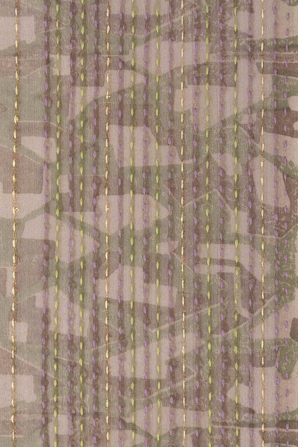 Multi Mysore Georgette Saree
