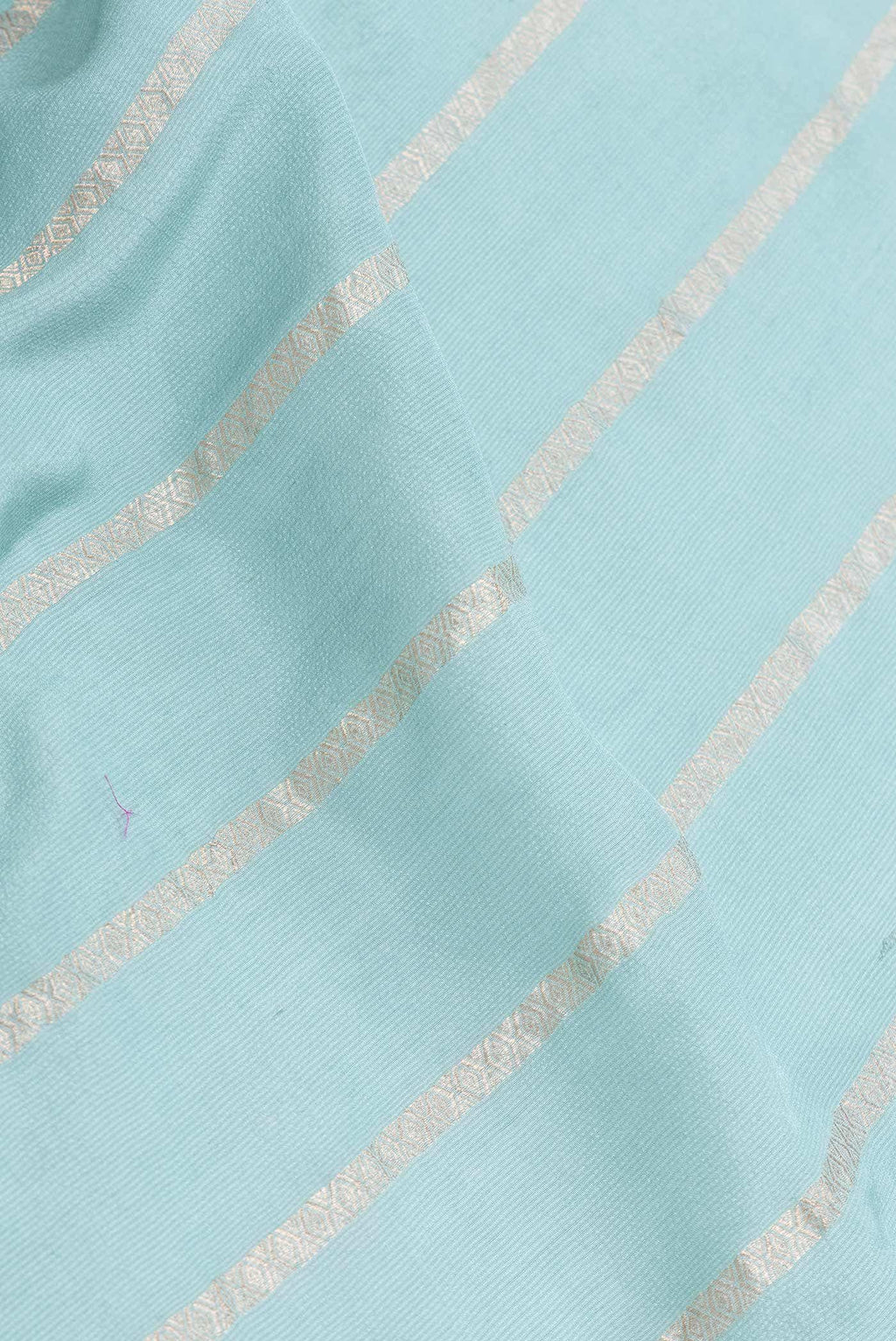 Light Green Dual Tone Banarasi Georgette Saree