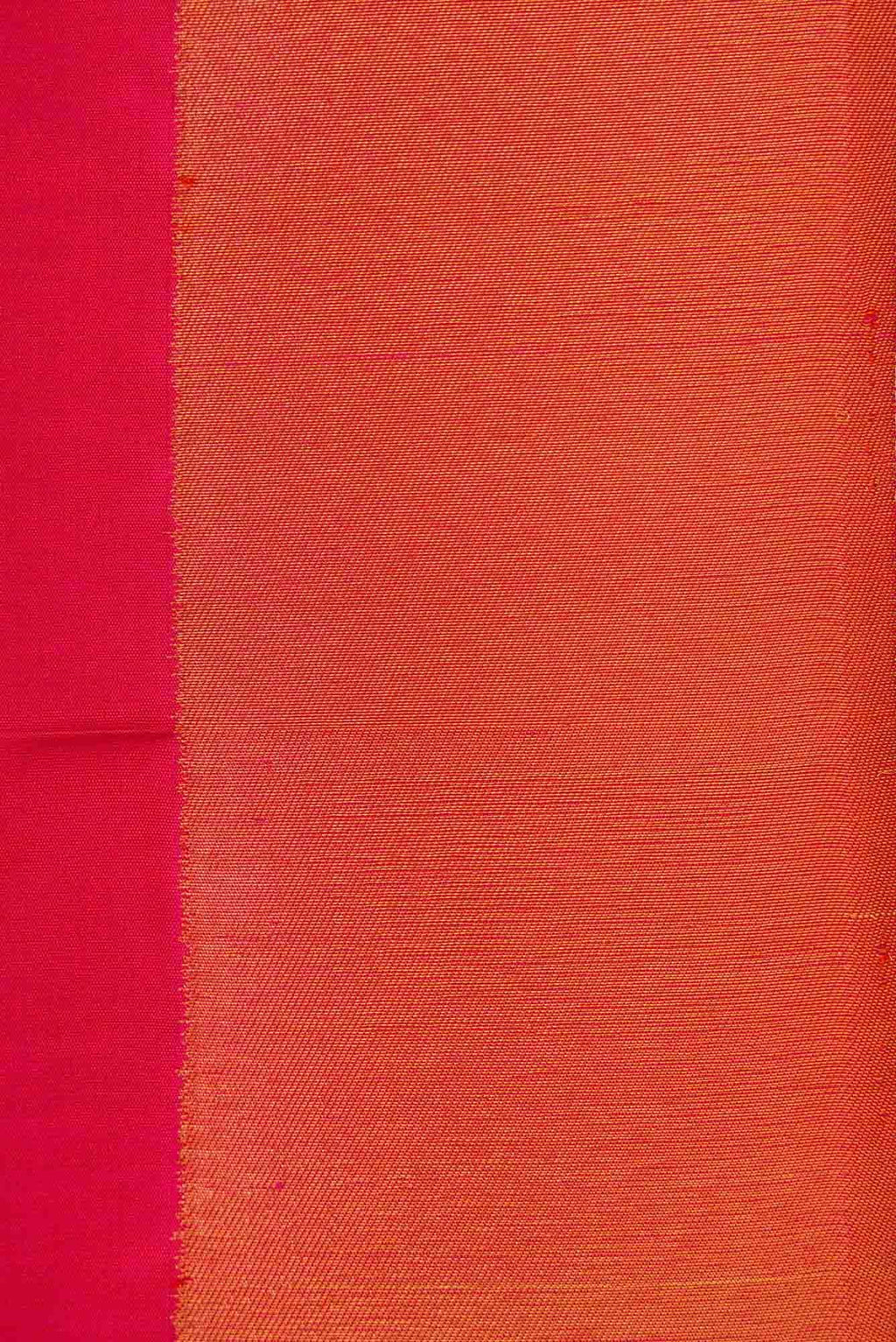 Pure Silk Pure Zari Dark Pink Dual Tone Kanchipuram Saree