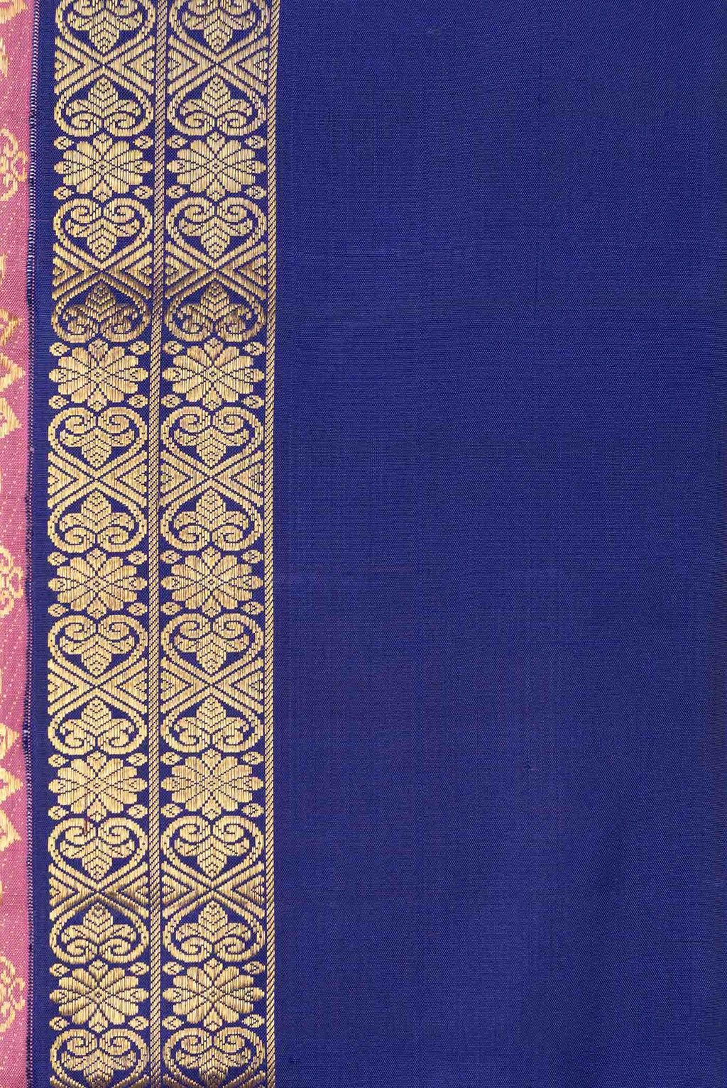 Pink Kanchipuram Silk Saree