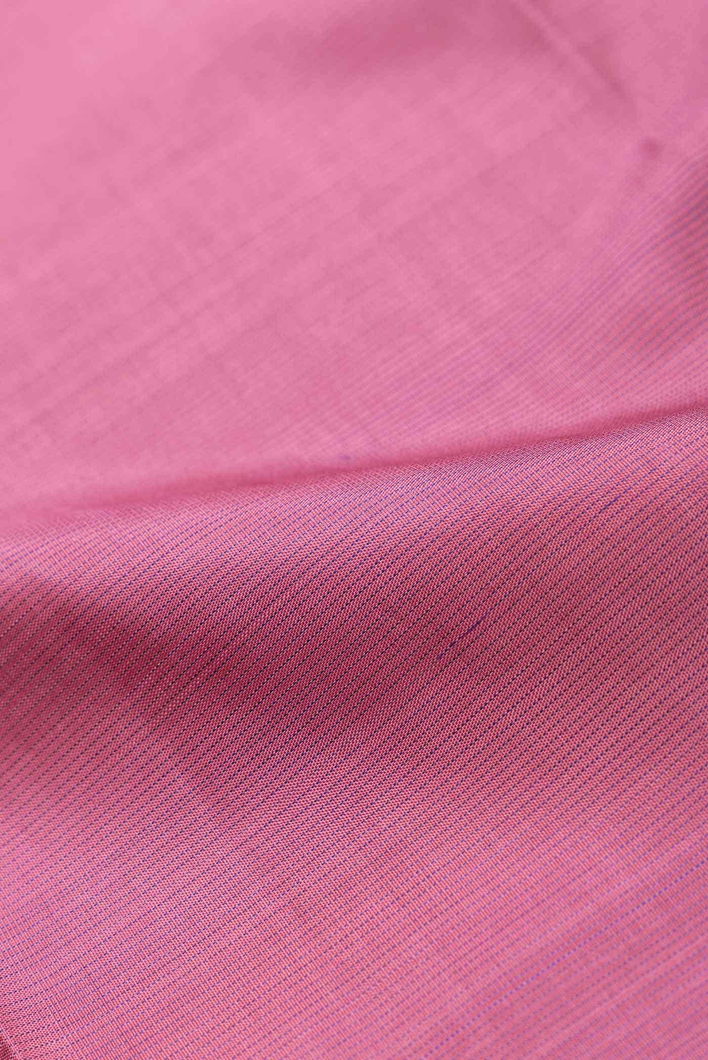 Pink Kanchipuram Silk Saree