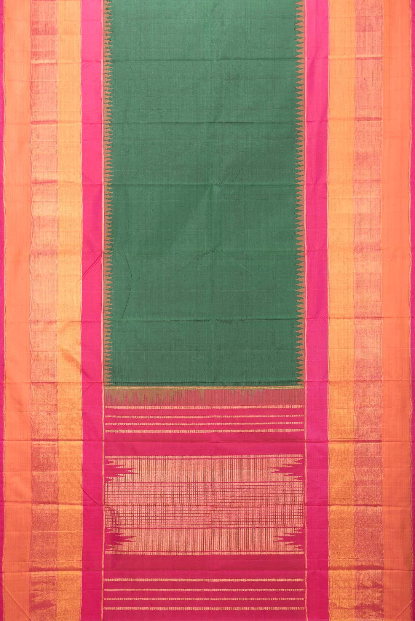 Green Kanchipuram Silk Saree