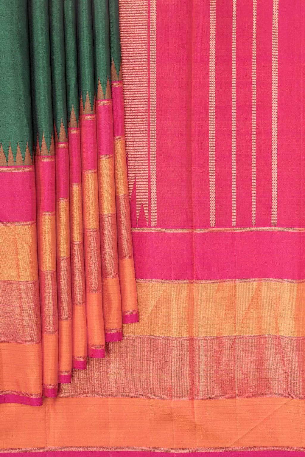 Green Kanchipuram Silk Saree