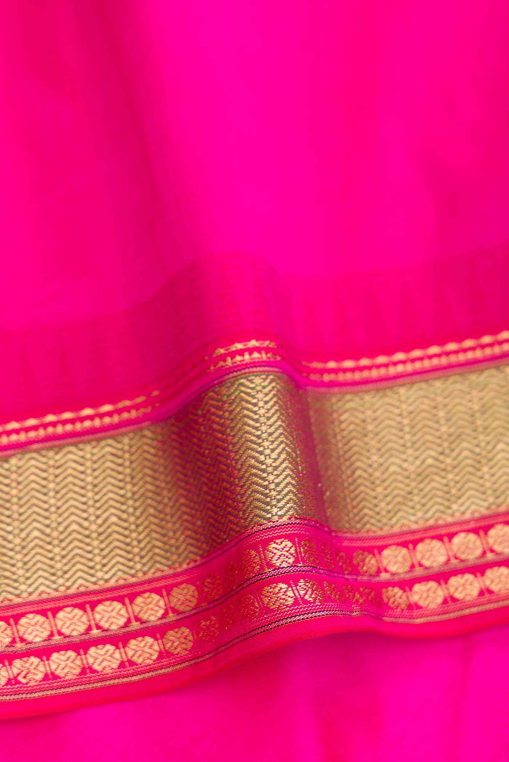Green Dual Tone Kanchipuram Silk Saree