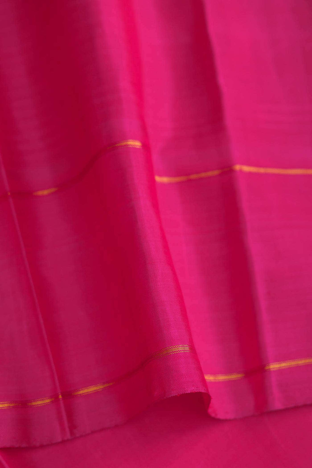 Pure Silk Pure Zari Orange and Pink Dual Tone Kanchipuram Saree