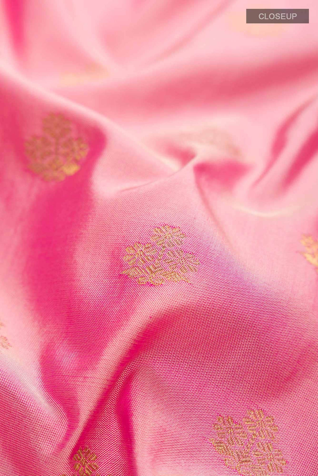 Pure Silk Pure Zari Pink Paithani Saree
