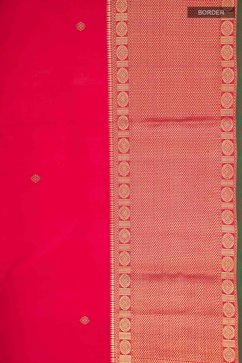 Pure Silk Pure Zari Red Kanchipuram Saree