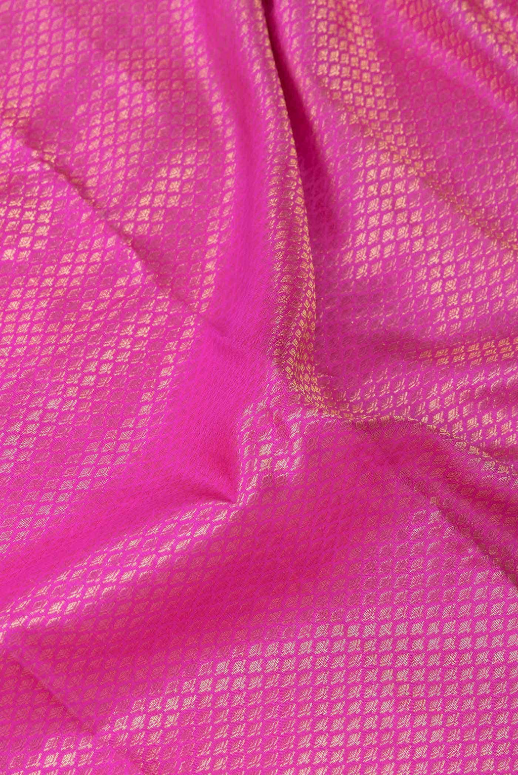 Pink Dual Tone Kanchipuram Silk Saree