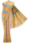 Pure Silk Pure Zari Multi Color Kanjivaram Saree