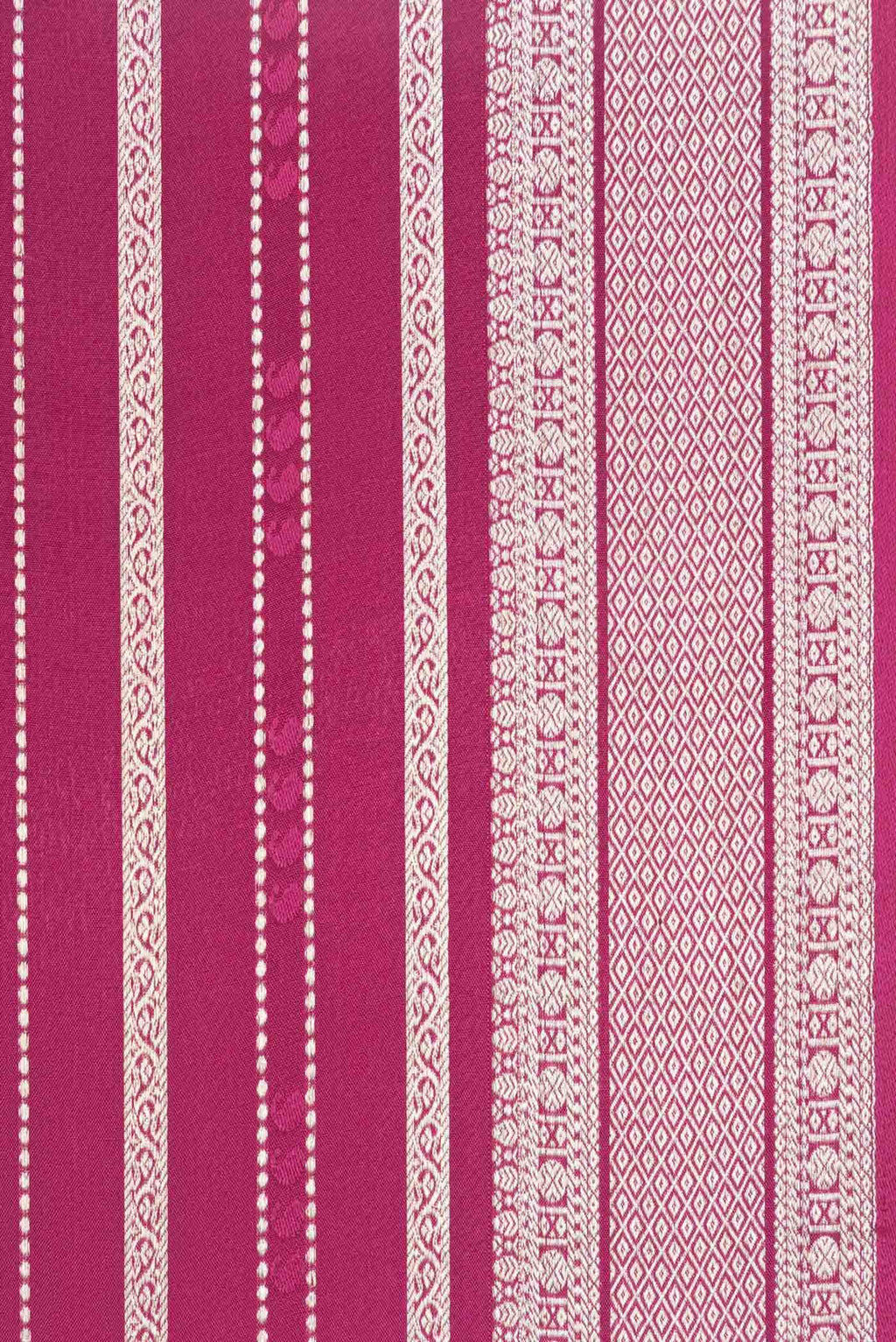 Magenta Dual Tone Mysore Georgette Saree