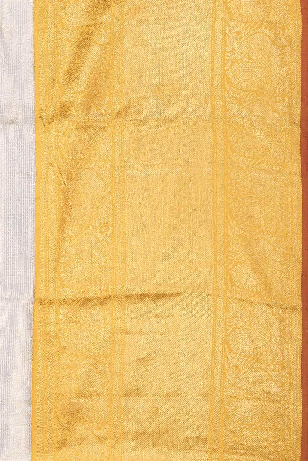 Grey Dual Tone Kanchipuram Silk Saree