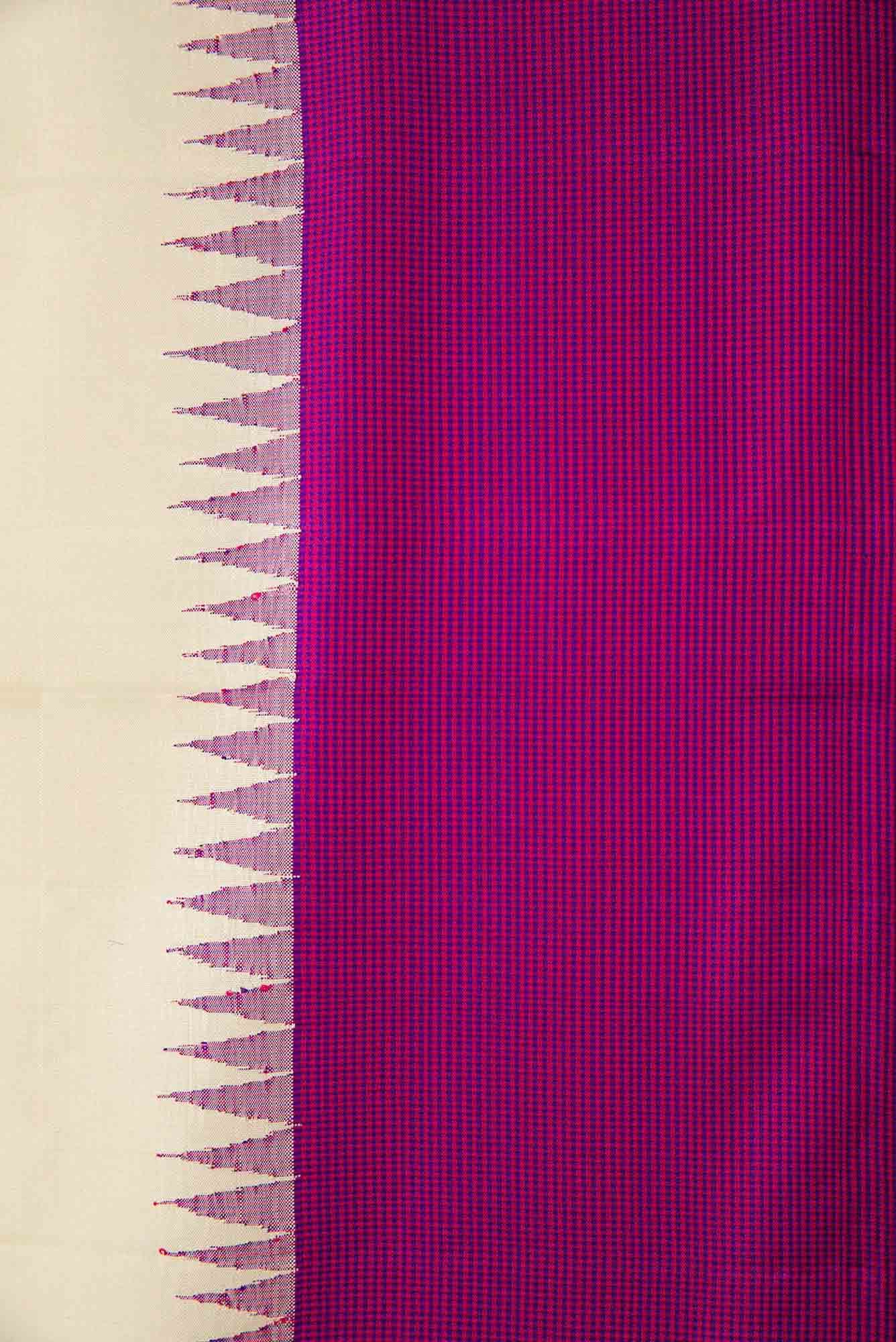 Sandal Dual Tone Kanchipuram Silk Saree
