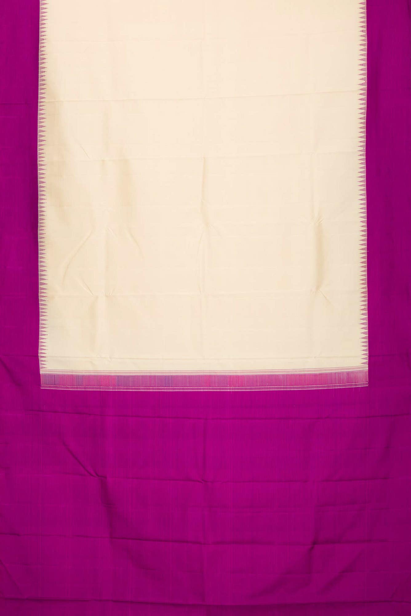 Sandal Dual Tone Kanchipuram Silk Saree