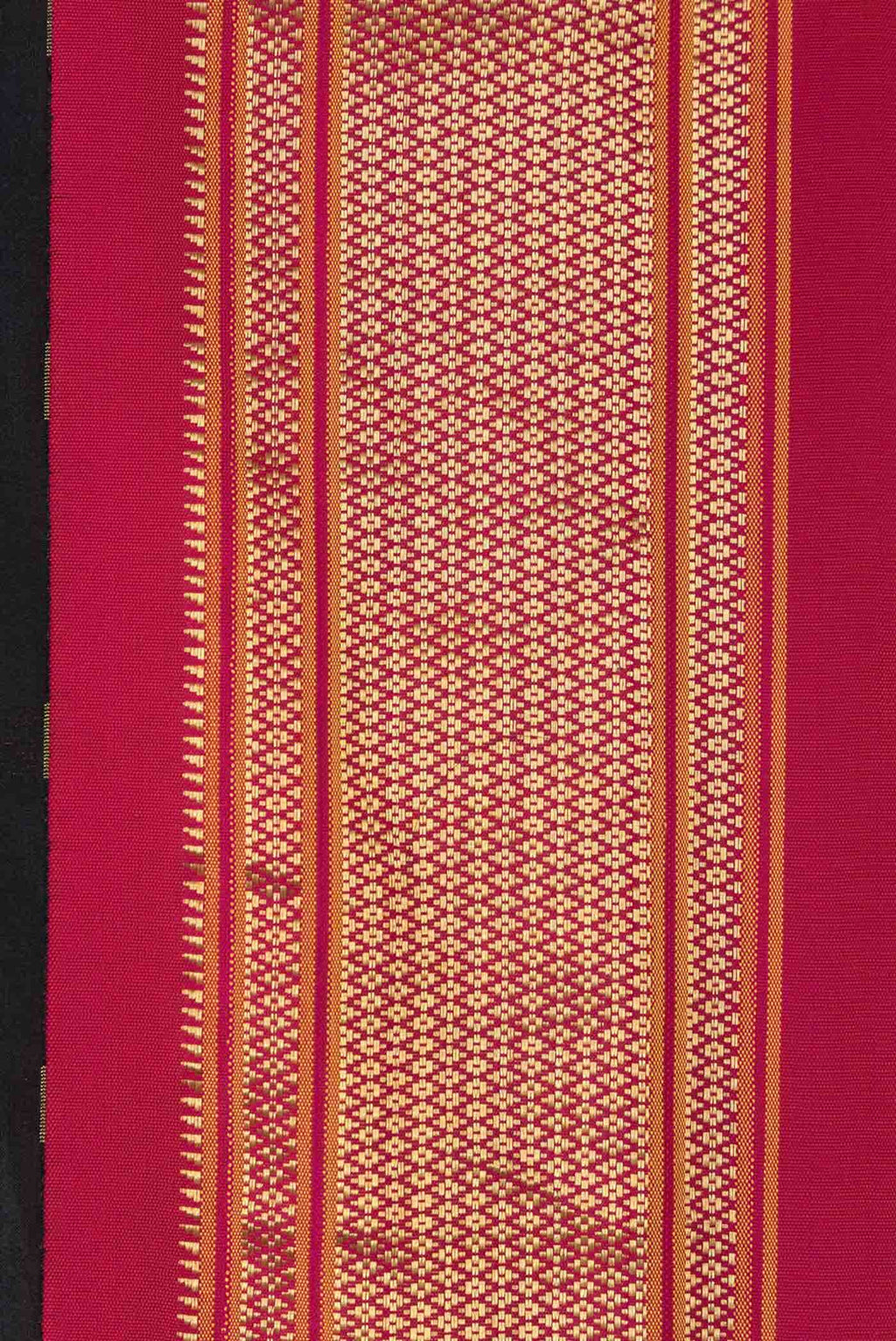 Black Paithani Silk Saree
