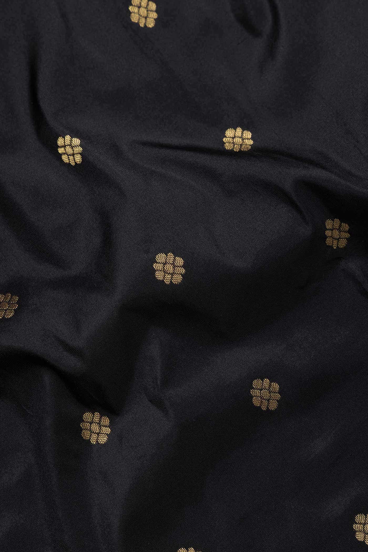 Black Paithani Silk Saree